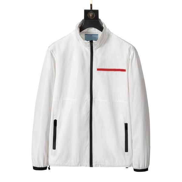 

mens jacket windbreaker thin jacket coats with letters inverted triangle men women waterproof coat spring autumn clothes jackets outerwear m, Black;brown