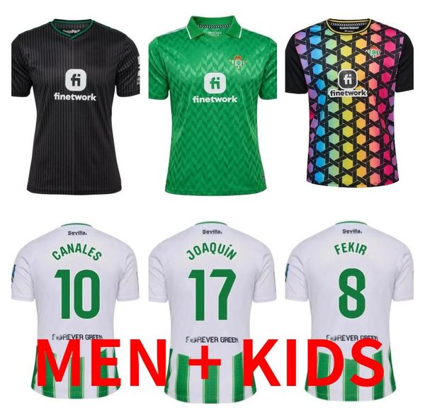 

23 24 real betis soccer jerseys fekir home manga corta joaquin b.iglesias camiseta de futbol juanmi estadio la cartuja 2023 2024 tribute gam, Black;yellow