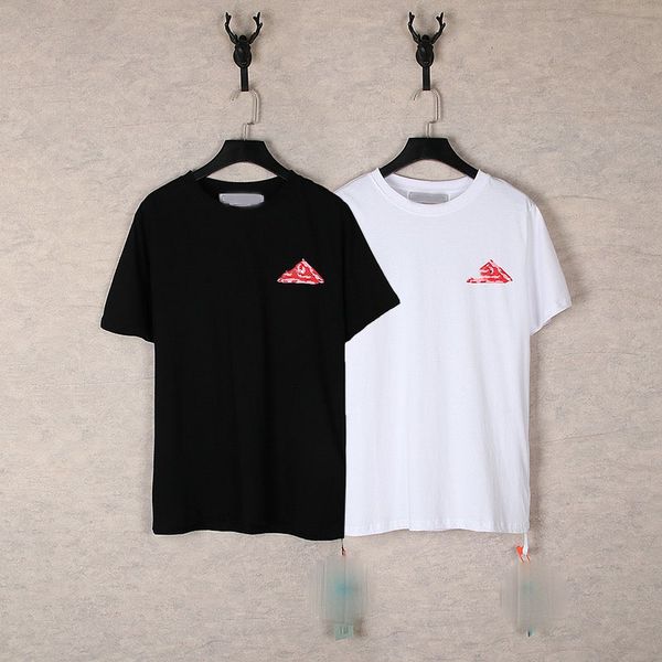 

2023 mens t shirts designer bags designer luxury men tees wear summer round neck sweat absorbing short sleeves outdoor breathable cotton pri, White;black