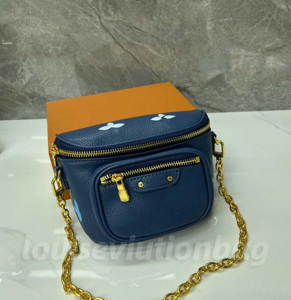 

bumbag cross body waist bags temperament bumbags fanny pack bum embossing flowers famous soft leather luxurys designers bags serial number d