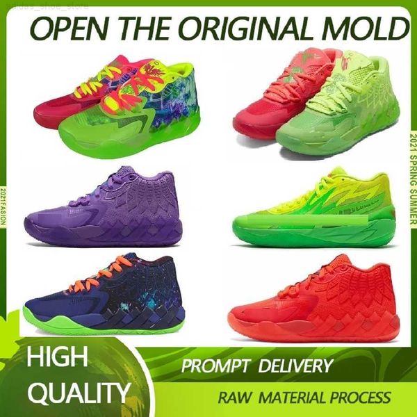 

melo lamelos 1 rick and mortys mens basketball queen city be you lamelo shoes melos mb 2 kids low sneakers trainers, Black