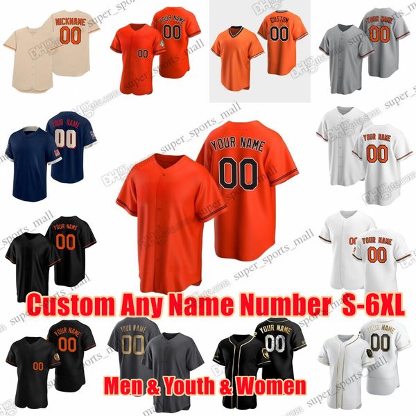 

2023 s-6xl city connect cedric mullins baseball jerseys cal ripken ramon urias cionel perez adley rutschman keegan akin baker custom any nam, Blue;black
