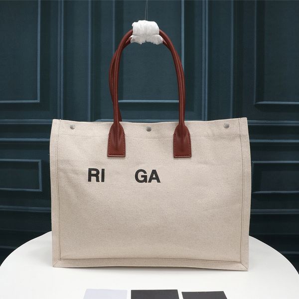 

designer shopping bags fashion beach bag tote for work with handle y letter canvas grocery bags ladies handbags shoulder bags for women trav