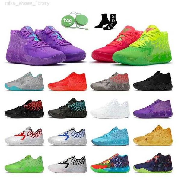 

ball lamelo shoes mb.01 lo mens basketball shoe 1of1 queen rick and morty rock ridge red blast buzz city galaxy unc iridescent dreams traine, Black
