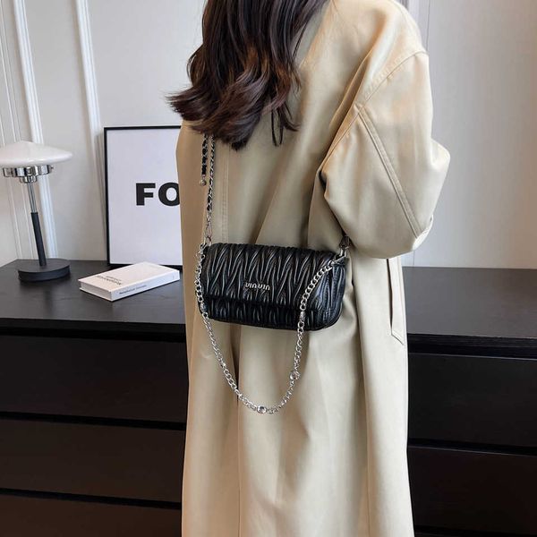 

designer bag chain pleated small bag women shoulder crossbody cloud 8o2a
