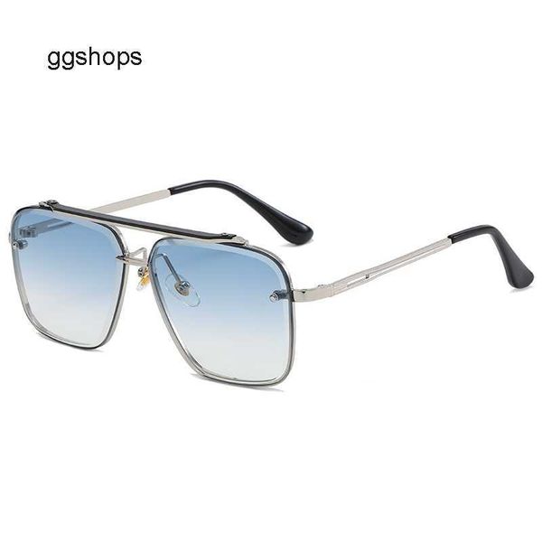 

fashion classic metal mach mix gradient pilot sunglasses men women vintage brand design sun glasses lunettes de soleil punk dita, White;black