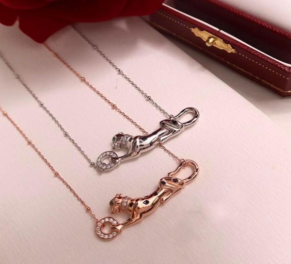 

s925 sterling silver style trend leopard necklace highend fashion street style bold ladies necklace of lovers n5962793
