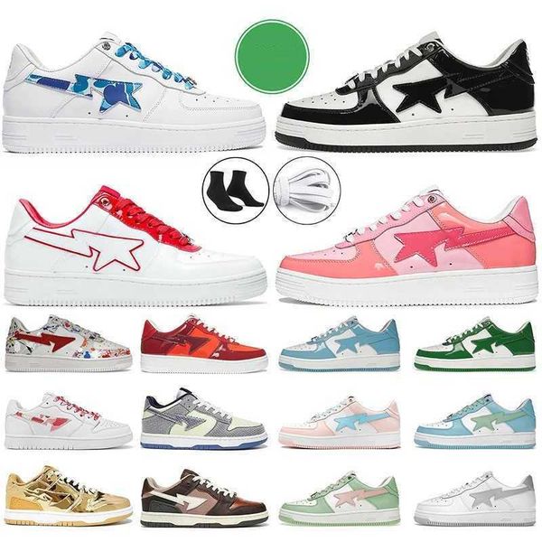 

shipping skate shoes men women breathable white black sax orange combo pink pastel green camo blue suede mens sports trainer running shoe si