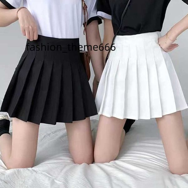 

skirts girl solid tennis skirt pleated skorts hight waist school uniforms dance with inner shorts yoga golf badminton short dress