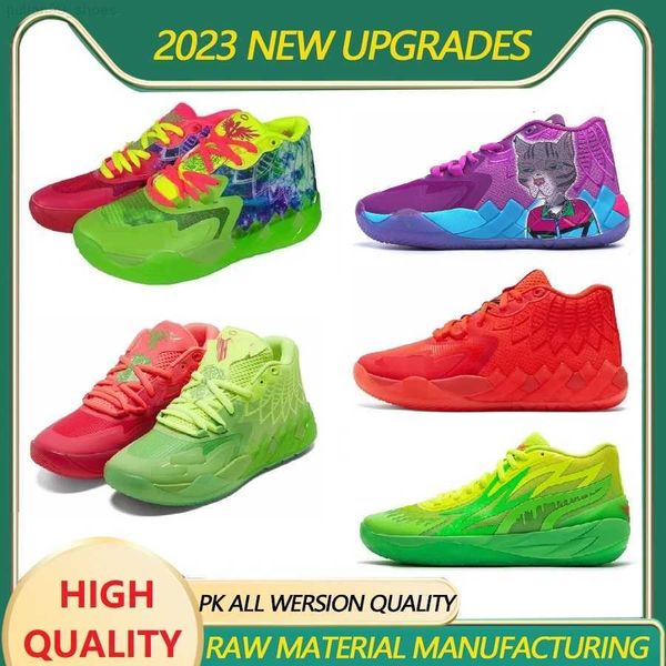 

lamelo ball queen city mens lemelo 1 rick and morty of melo basketball shoes melos mb 2 low, Black