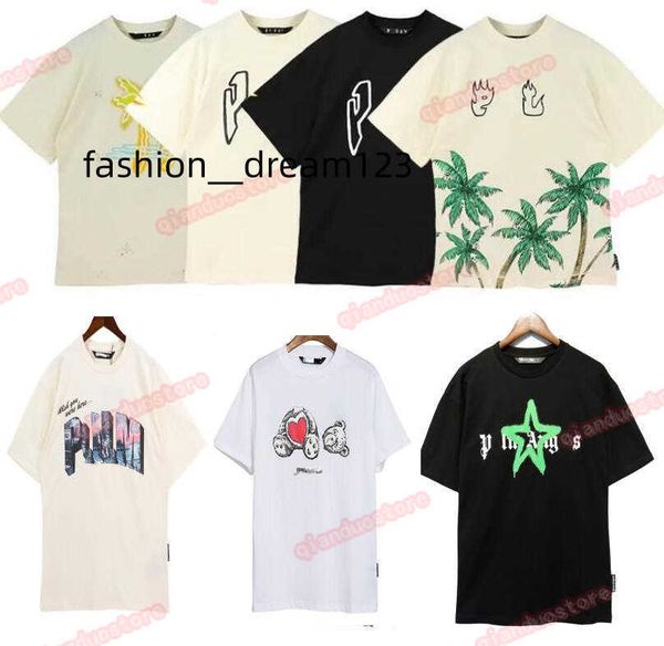 

summer mens t-shirt graffiti tees palms palmangel city designer limited inkjet graffiti letter printing men's women's sailboat sho, White;black