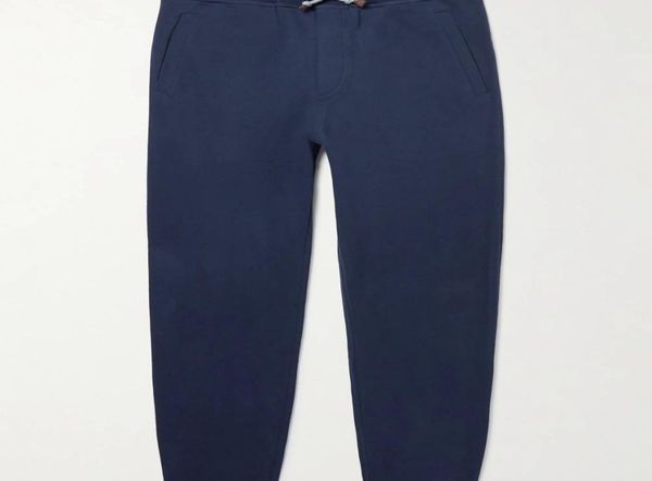

mens pants trousers bc brunello grey blue casual drawstring sweatpants cotton cucinelli3161824, Black