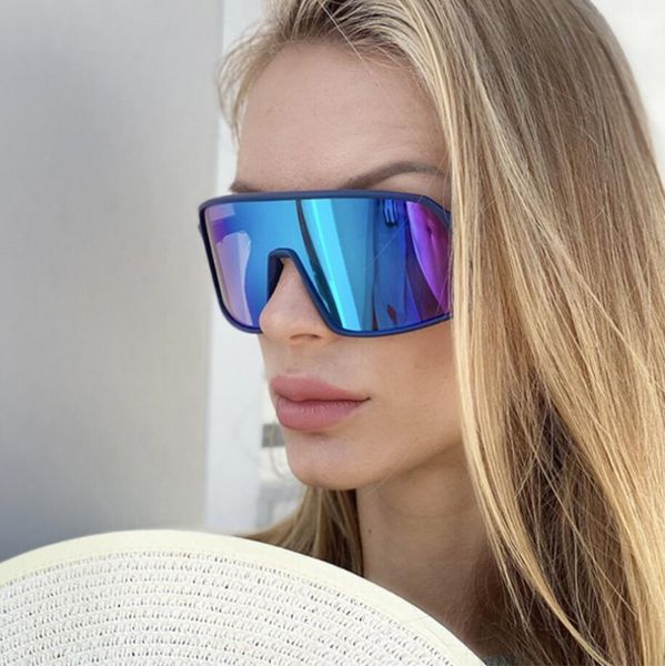 

cycling sunglasses rimless hip hop glasses oversized goggle sunglasses design clear shades one piece sun glasses woman big eyewear uv400, White;black