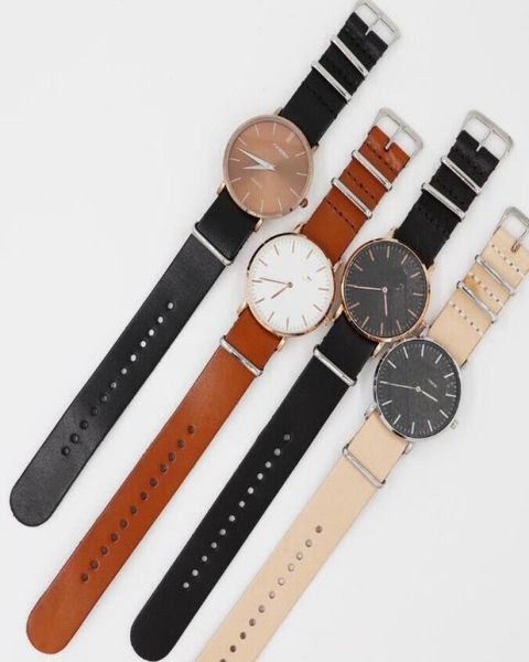 

18mm 20mm 22mm nato strap genuine cow leather watch straps strap watch strap ps05295458758, Black;brown