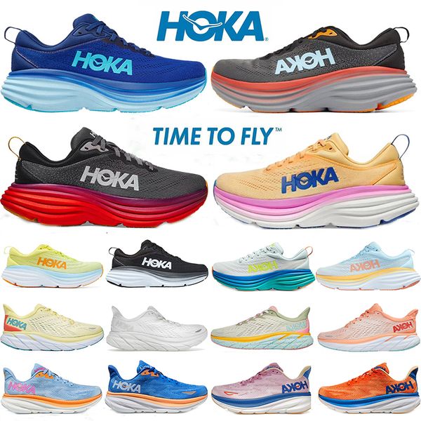 

hoka bondi 8 running shoes clifton 8 9 shock absorbing road climbing sneakers hoka one one trainers hokas shoe for women and men