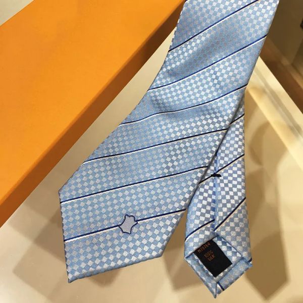 

men necktie design mens ties fashion neck tie 2 style letter embroidery luxurys designers business cravate neckwear corbata cravattino, Blue;purple