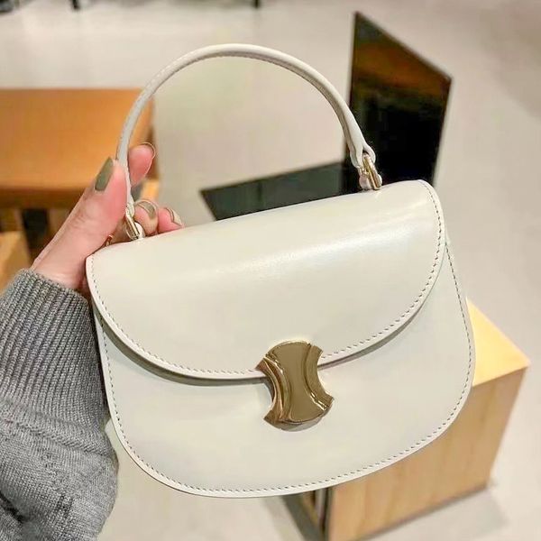 

luxury lady clutch designer totes half moon bag women purse mens wallet handbag satchel shoulder bag strap genuine leather black hobo cross