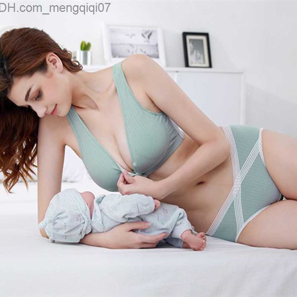 

maternity intimates maternity care bra cotton breast feeding maternity underwear bra z230731, White
