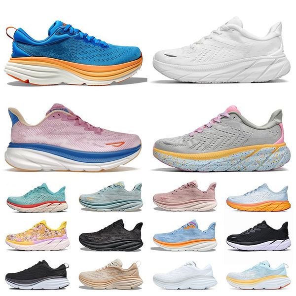 

designer shoes hoka designer shoes clifton 8 9 hokas running shoes bondi 8 coastal shifting sand airyvibrant carbon x 2 sneakers women men o