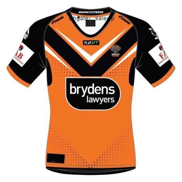 

2023 wests tigers away rugby jersey shirt size s--3xl-4xl-5xlmx9s, White;black