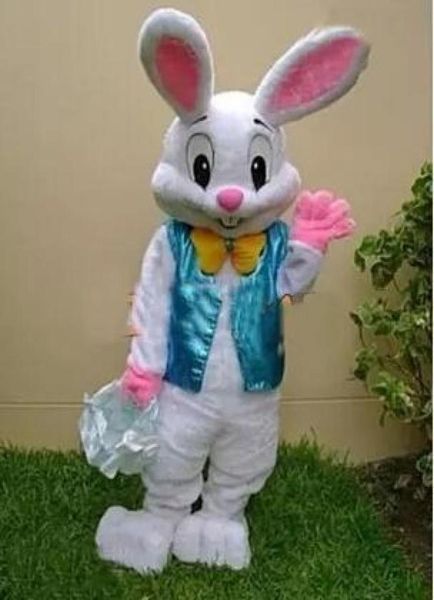 

2018 factory sell like cakes professional easter bunny mascot costume bugs rabbit7948121, Red;yellow