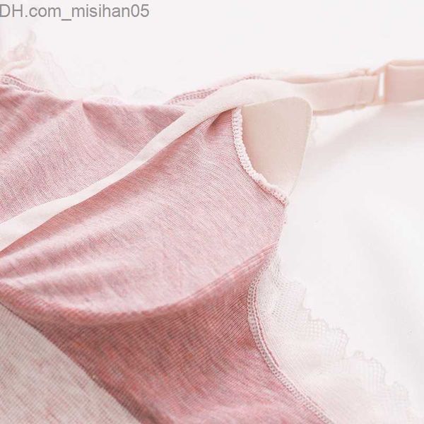 

maternity intimates breakfeeding bra pregnant women's underwear pregnant women's care bra lace bra z230801, White