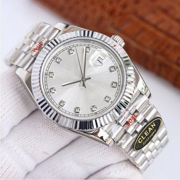 

2023 new luxury classic watchs for men designer watches men watches mechanical automatic wristwatch fashion wristwatches 904l stainless stee, Slivery;brown
