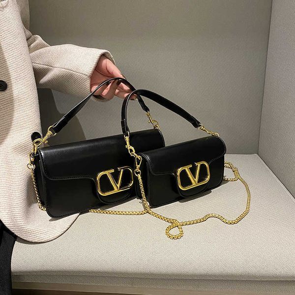 

2023 for v bags ladies designer 2023 v bags new korean edition ins trendy simple crossbody women's bag single shoulder bag chain arm to