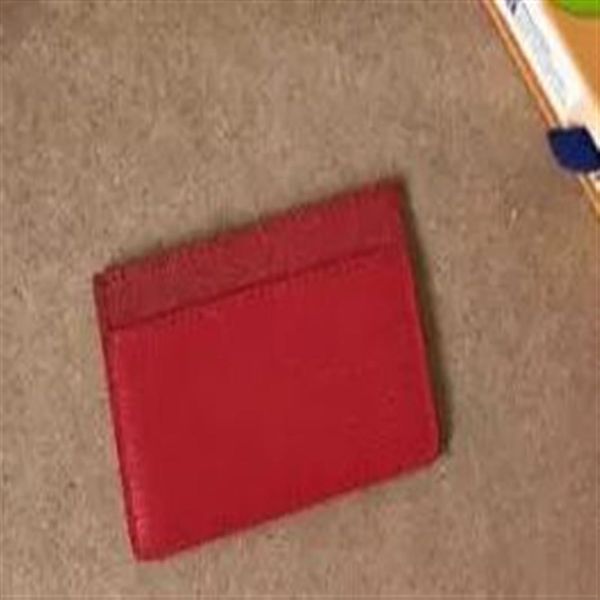 

2018 designer high-quality real leather wallet card more letter credit card bus card package superman wallet for men women with th262l, Red;black