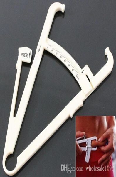 

big promotion 50pcs body fat caliper keep healthtester analyzer measure charts fitness slim hy0233868370