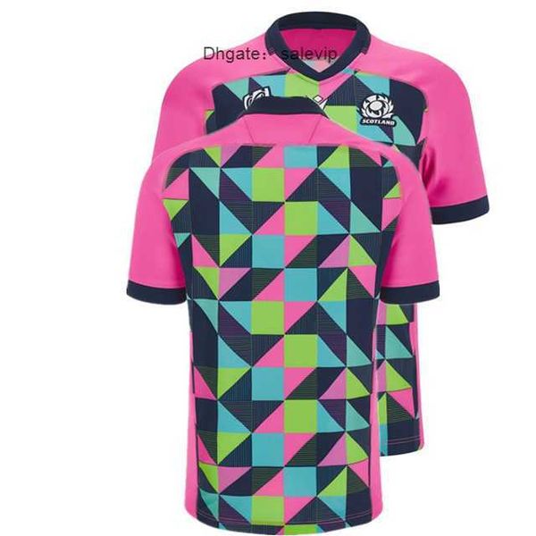 

2023 scotland rugby training jersey shirt custom name and number size s-5xl, White;black