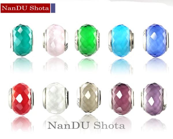 

moq 20pcs silver murano glass bead charms fit original pandora bracelet diy jewelry making women gifts n1093451877, Bronze;silver