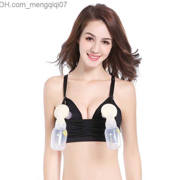 

maternity intimates new type of bra without steel ring chest pump suitable for nursing bras for pregnant women z230801, White