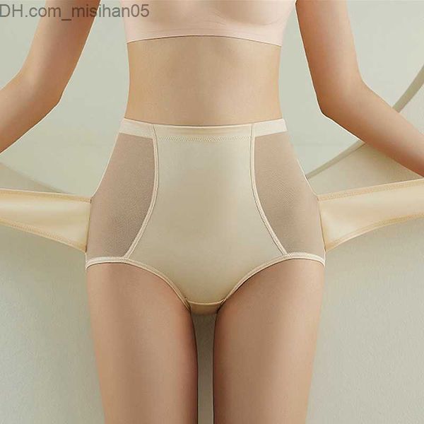 

maternity intimates seamless women's high waist trainer shaped underwear breathable slimming abdominal control tight bra underwear z230, White