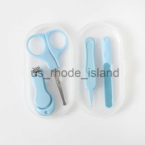 

nail care 4 pcs small stainless steel baby nail clipper set baby care anti-clamping nail clipper set nail trimmer baby essential products x0