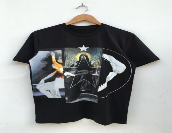 

2019 brand summer fashion men t shirt tee teeth design shirts men short sleeve printing male casual tees casual tee3656948, White;black