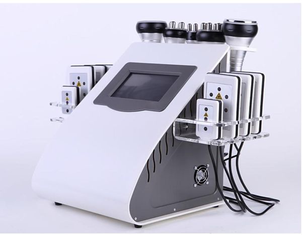 

machine 40k ultrasonic liposuction cavitation 8 pads non invasive lipo vacuum rf skin care 8154615, Black
