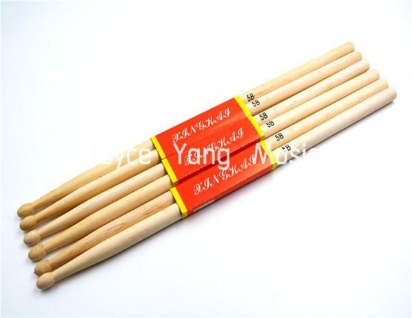 

niko 3 pairs of maple wood round tip drum sticks 5b drumsticks wholes9156696