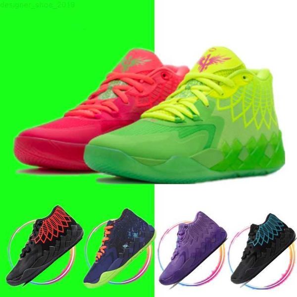 

wholesale lamelo ball 1 mb.01 men basketball shoes pumps black blast buzz lo ufo not from here queen city rick and morty rock ridge red mens