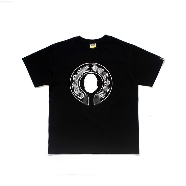 

fashion women's luxury t shirt brand tees men women sanskrit letter short sleeve horseshoe couple t-shirts designer polos tshirts cros, White