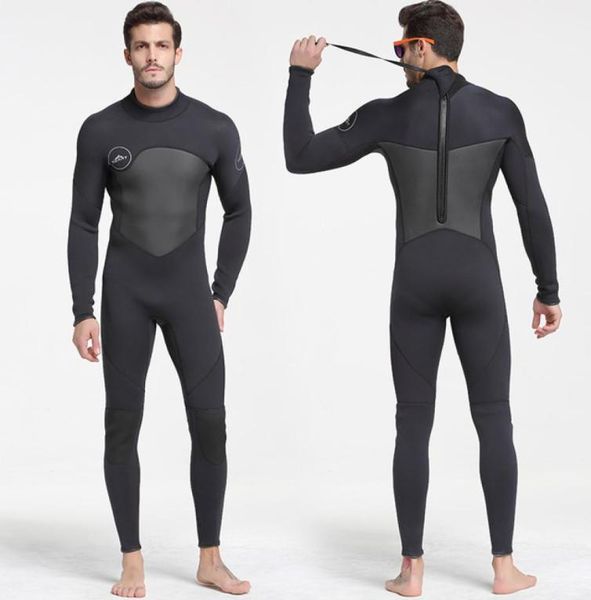 

sbart men039s 5mm blackgrey wetsuit for scuba diving surfing fullsuit jumpsuit wetsuits neoprene wet suit men2213017