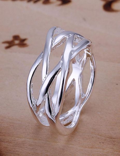 

whole 925 sterling silver plated fashion women rings jewelry for gifts r0107436785