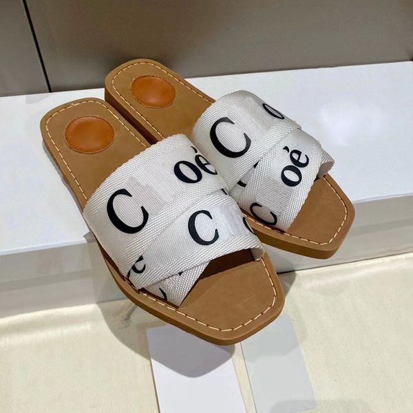 

23 letters full print slips designer sands compatible casual slips comfortable and fashionable sandals with leather sole, Black