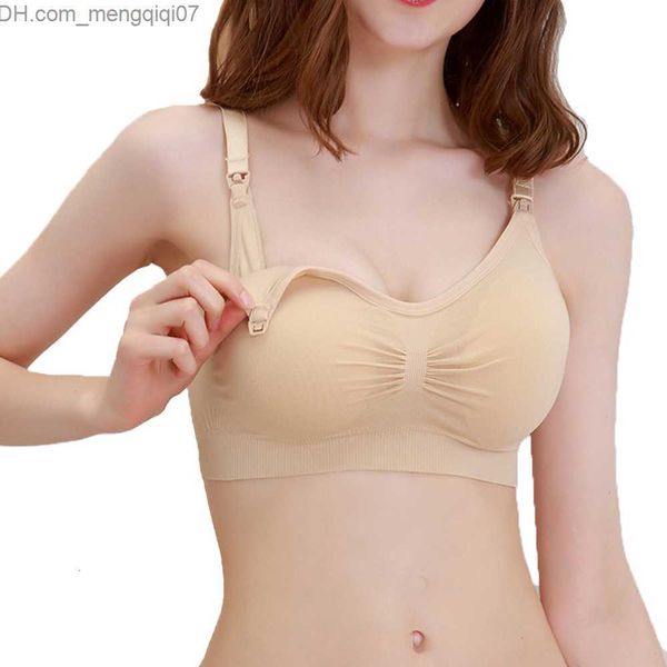 

maternity intimates maternity intimates nursing bra wirebreastfeeding underwear women prevent sagging pregnancy clothes breathable z230801, White