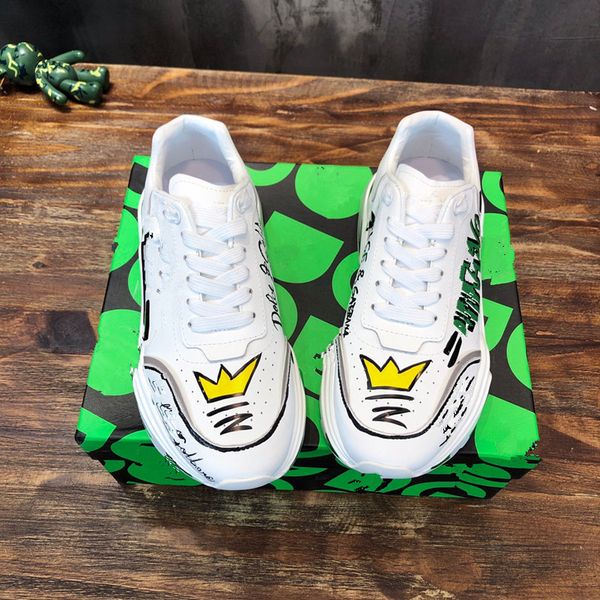 

designer oversized sneaker mens women casual shoes white black leather velvet espadrilles flats 0728