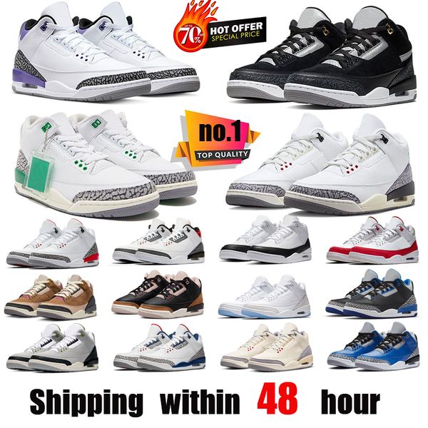 

men women 3 3s basketball shoes a ma maniere cardinal fire red dark mocha racer blue unc wizards black white cement reimagined georgetown lu