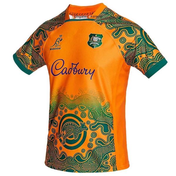 

2022 australia wallabies first nations rugby training jersey size s-m--xl-xxl-3xl-4xl-5xl, White;black