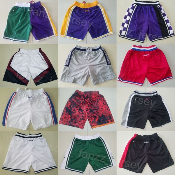 

men basketball just don sweatpants solid zip up elastic waist shorts western eastern running hippop pocket zipper pant sport team drawstring, Black