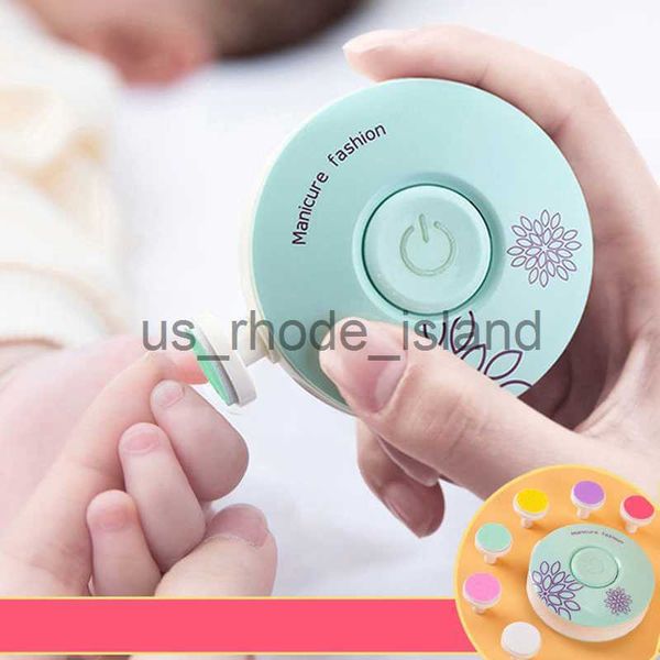 

nail care baby nail care trimmer electric kids nail pedicure clippers cutter infant polisher scissors 3/6pcs grinding head for newborn x0729
