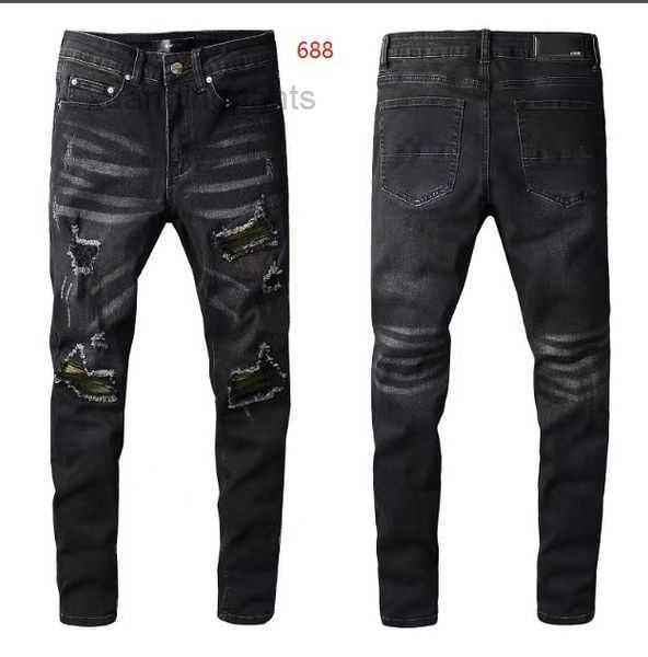 

quality jeans biker jean rock skinny slim ripped hole stripe fashionable snake embroidery denim pants jbhz, Blue